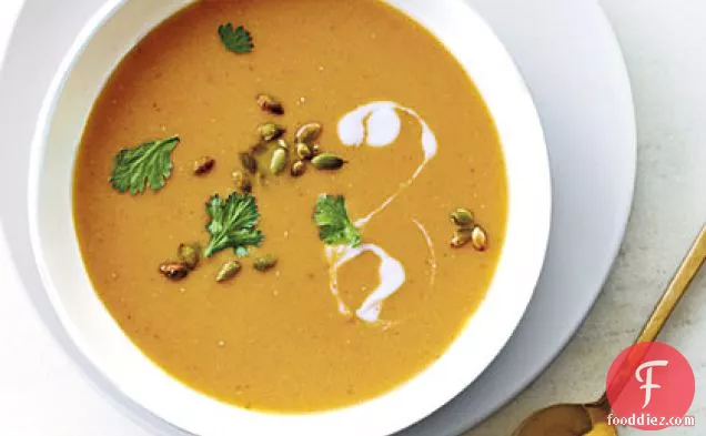 Red Lentil-Pumpkin Soup