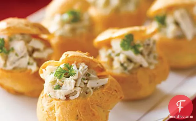Stuffed Cheese Puffs