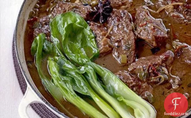 Chinese-style braised beef one-pot