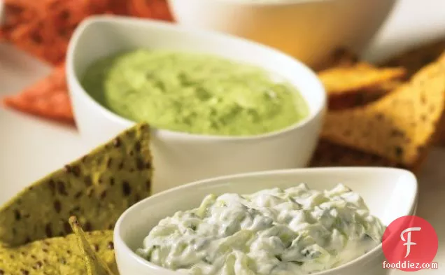 Healthy holiday party dips from The Yogurt Bible