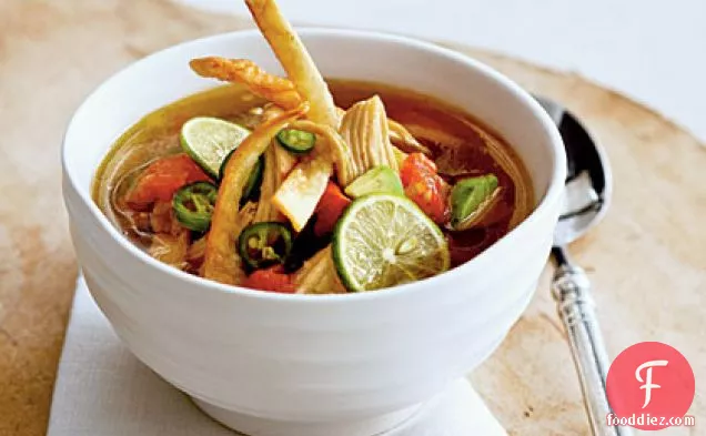 Yucatecan Chicken-and-Lime Soup