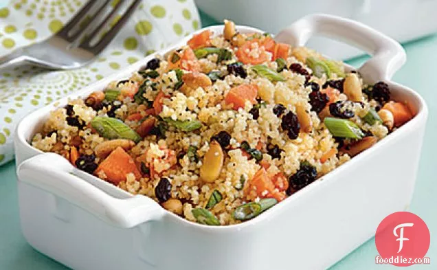 Crunchy Couscous Salad with Currants and Mint