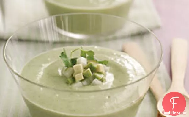 Chilled Avocado-cucumber Soup