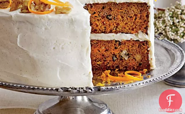 Carrot Cake with Chèvre Frosting