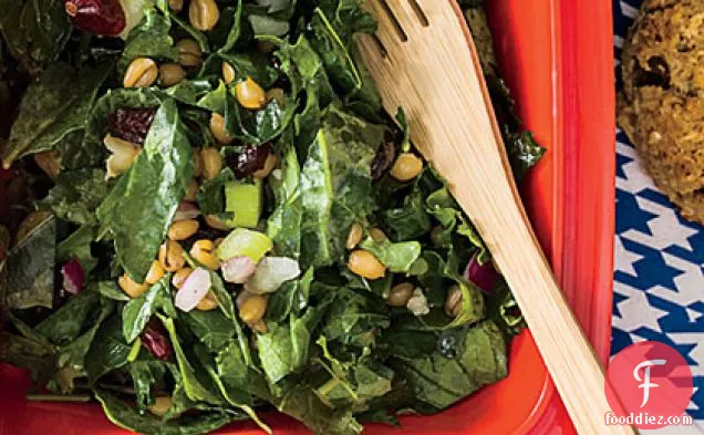 Wheat Berry, Kale, and Cranberry Salad