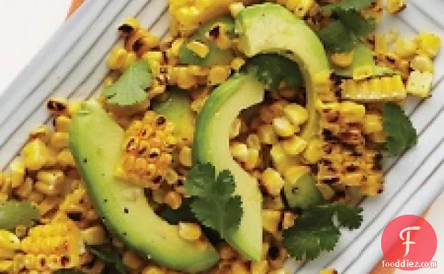 Corn, Avocado, And Cilantro