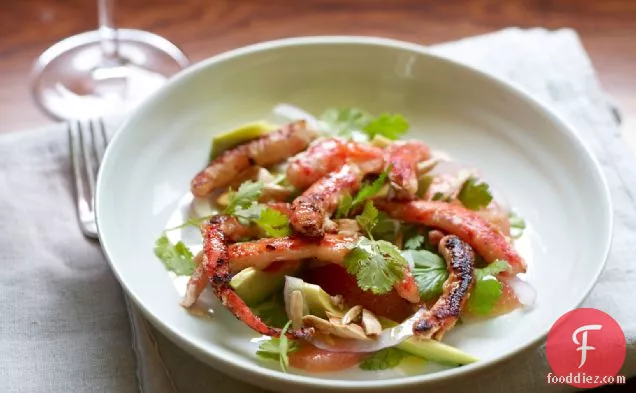 King Crab Salad with Grapefruit and Avocado