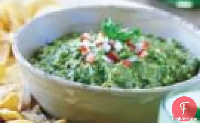 Guacamole With Corn Chips (guacamole Con Totopos)