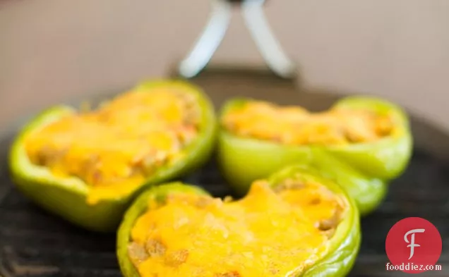 Stuffed Bell Peppers With French Bread