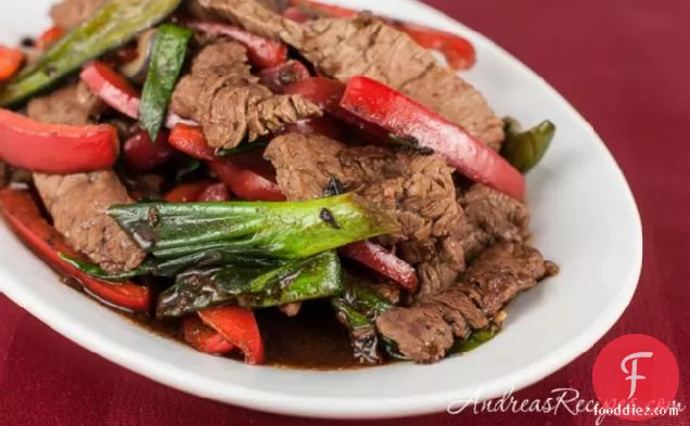 Beef And Bell Pepper With Black Bean Sauce