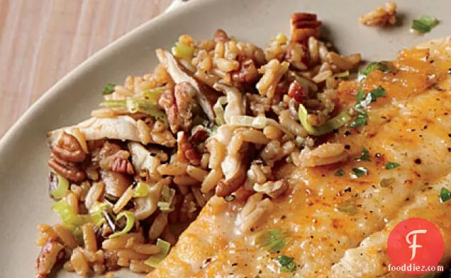 Brown Rice Pilaf with Pecans