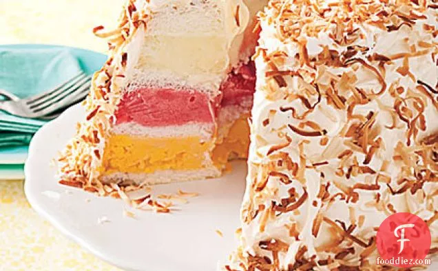 Tropical Sherbet Cake