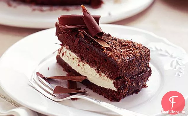 गूई चॉकलेट केक