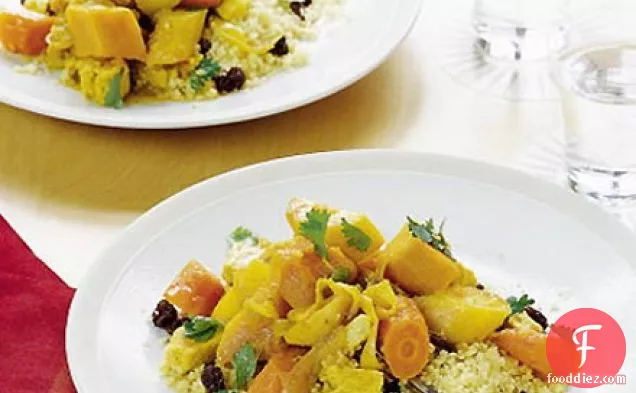 Mixed vegetable tagine