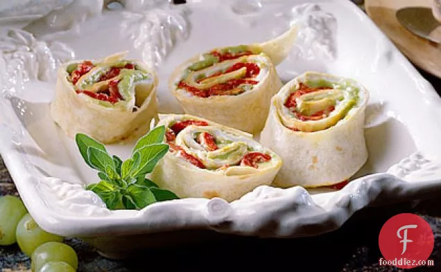 Roasted Red Pepper Rollups