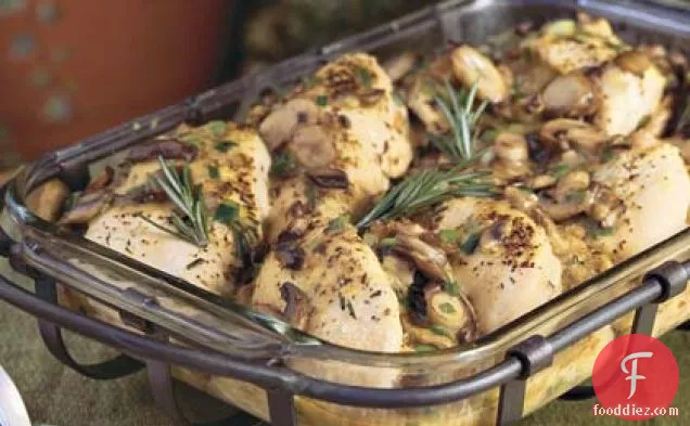 Southern-Stuffed Rosemary Chicken