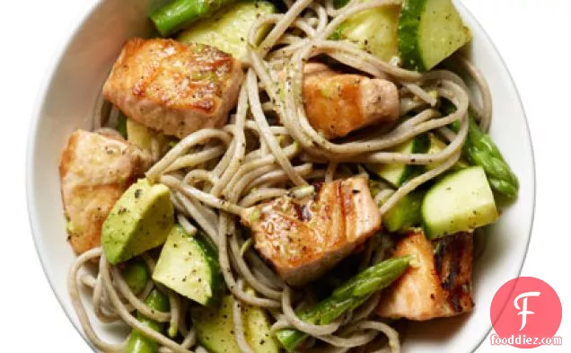 Salmon Noodle Bowl