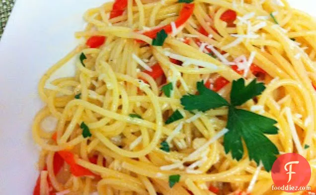 Garlic And Red Pepper Pasta