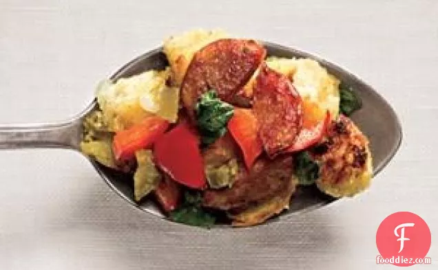 Andouille And Bell Pepper Stuffing