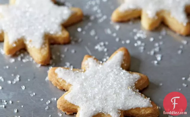 Iced Browned Butter Sugar Cookies