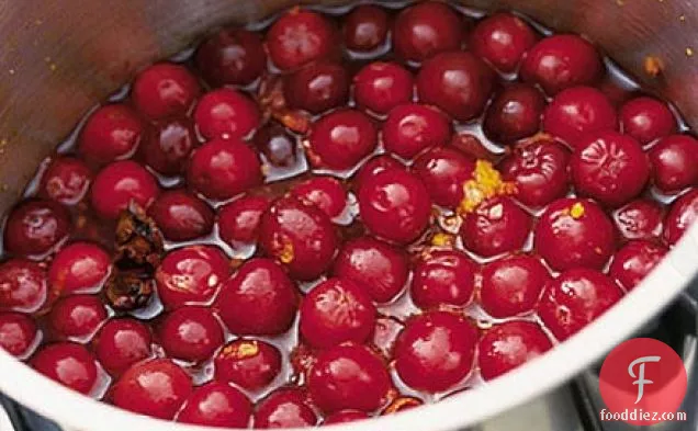 Cranberry sauce with port & star anise