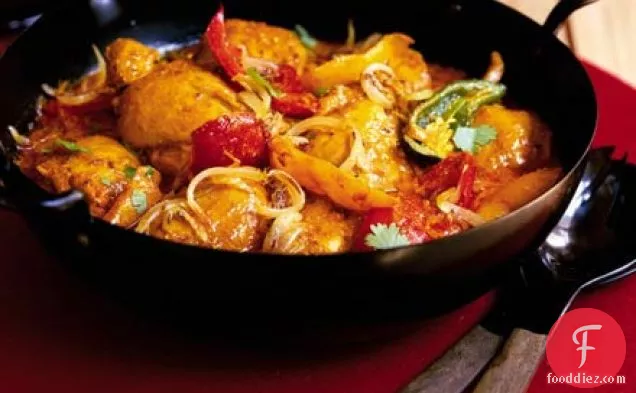 Cumin-scented chicken curry