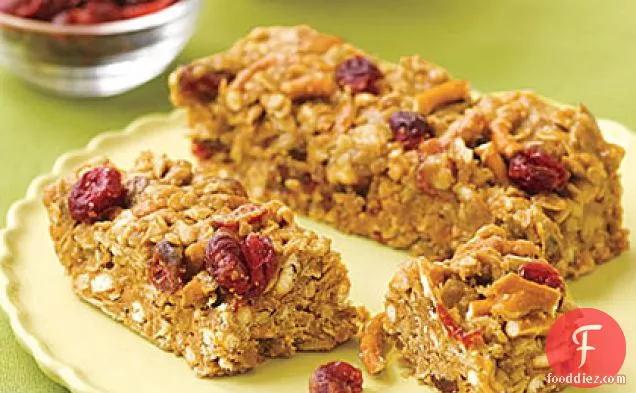 Sweet and Salty Trail Mix Bars