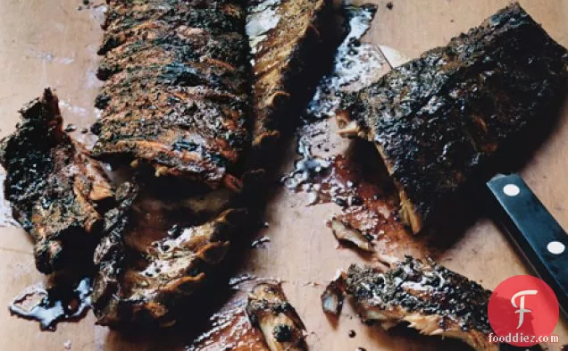 Sticky Balsamic Ribs