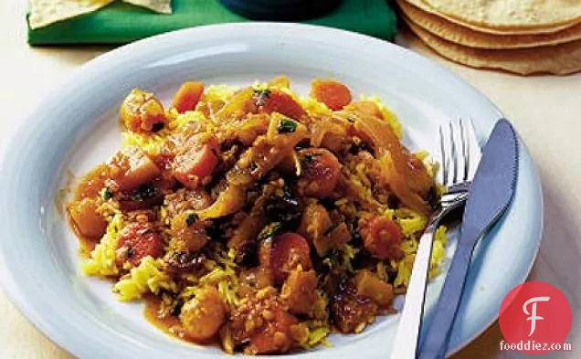 Easy peasy lentil curry