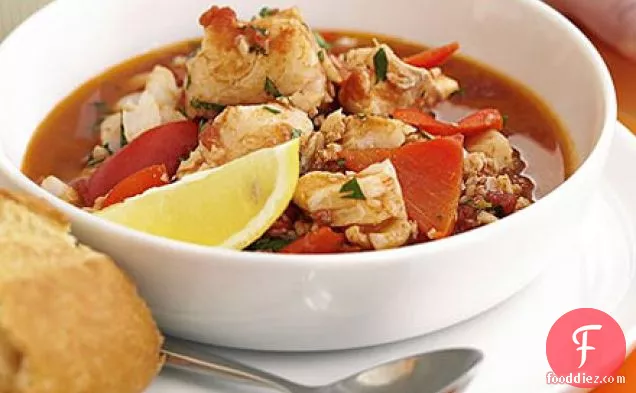 Spicy fish stew
