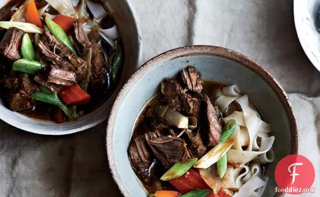 Thai Beef Stew With Lemongrass and Noodles