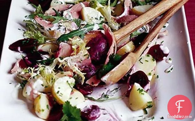 Ham & horseradish salad