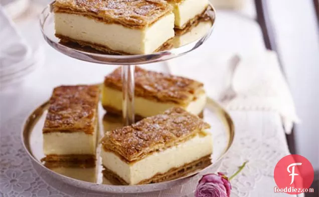 Vanilla custard slices