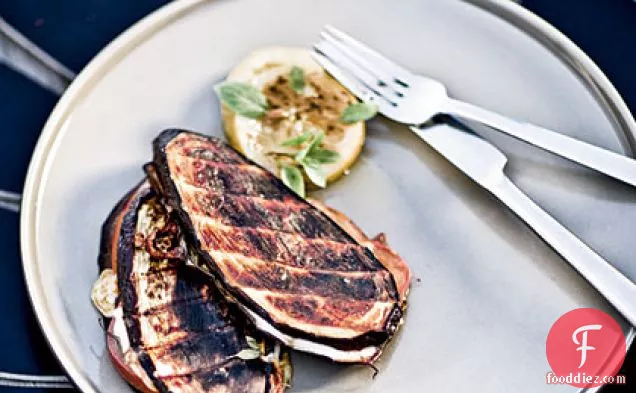 Grilled Eggplant Sandwiches