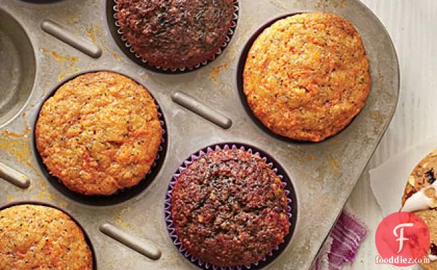 Carrot-Poppy Seed Muffins