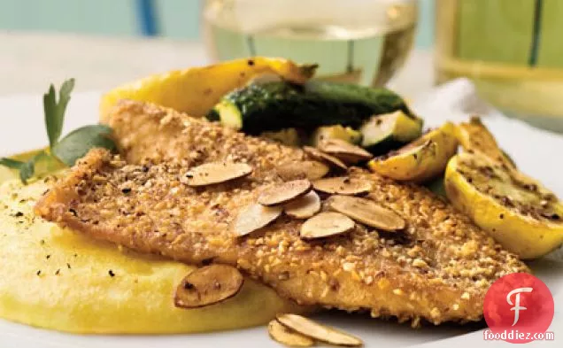 Almond-Crusted Tilapia