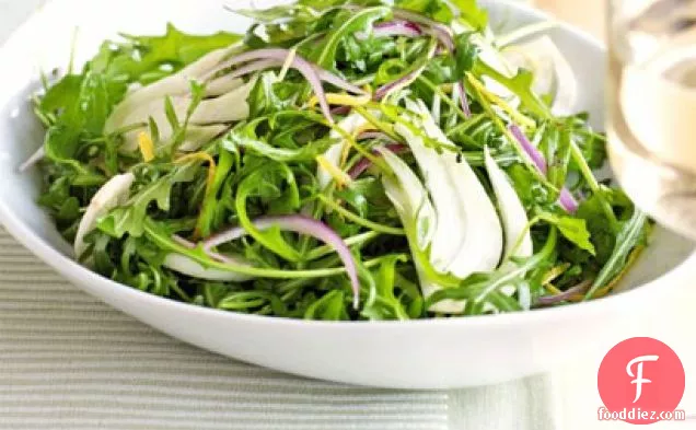 Tangy fennel & rocket salad
