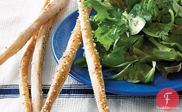 Thin Salt-and-Pepper Breadsticks