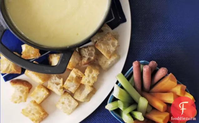 Easy cheese fondue