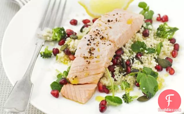 Superhealthy salmon salad