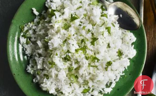 Coconut & lime rice
