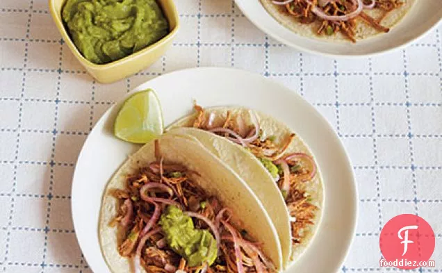Citrus-Marinated Pork Tacos with Pickled Onions