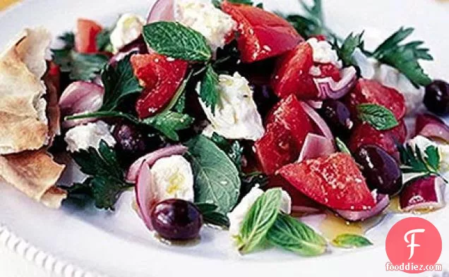 Simple Greek salad