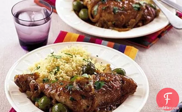 Moroccan-style chicken