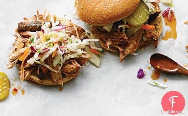 Pulled Pork Barbecue Sandwiches