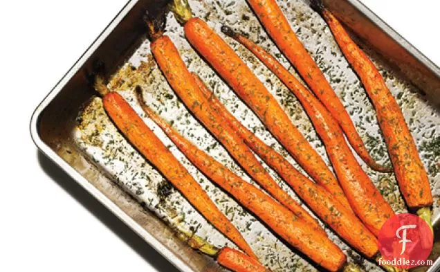 Roasted Carrots with Dill