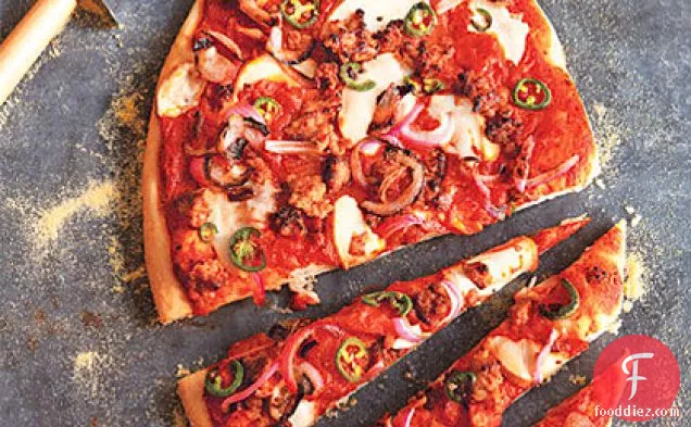 Smoky, Spicy Pizza