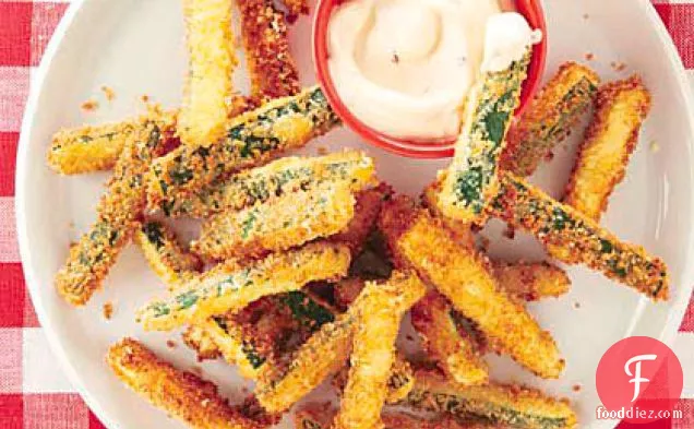 Zucchini Fries with Chipotle Mayonnaise