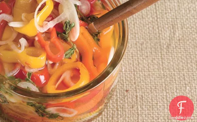 Pickled Peppers With Shallots And Thyme