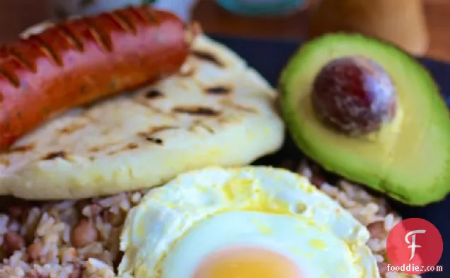 Traditional Colombian Breakfast (Calentado)